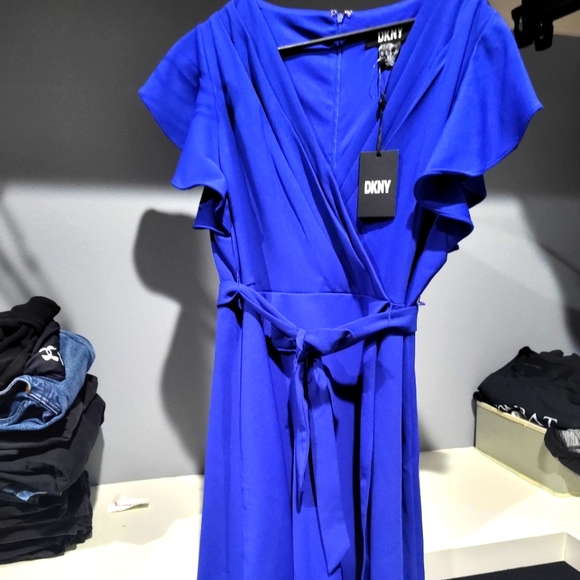Blue DKNY dress - Picture 1 of 8